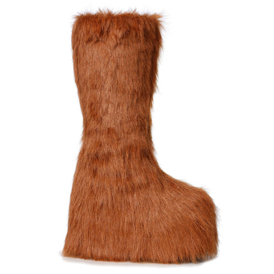 5" Fox Fur Boots