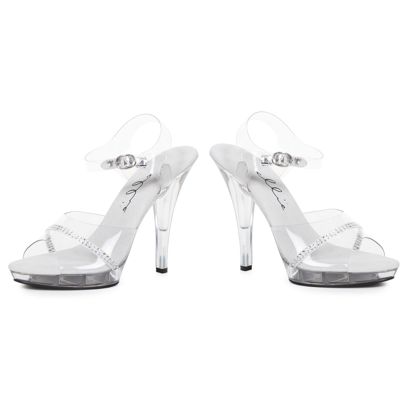 5" CLEAR SANDALS