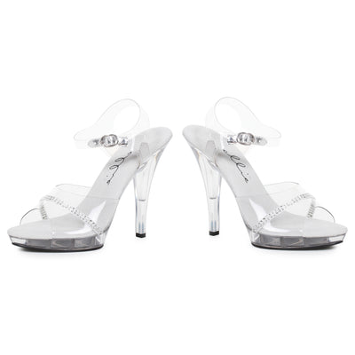 5" CLEAR SANDALS