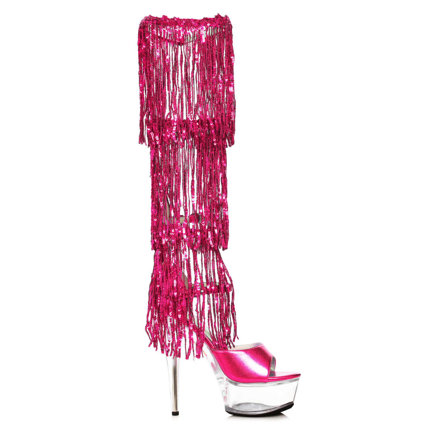 6" FRINGE SANDALS