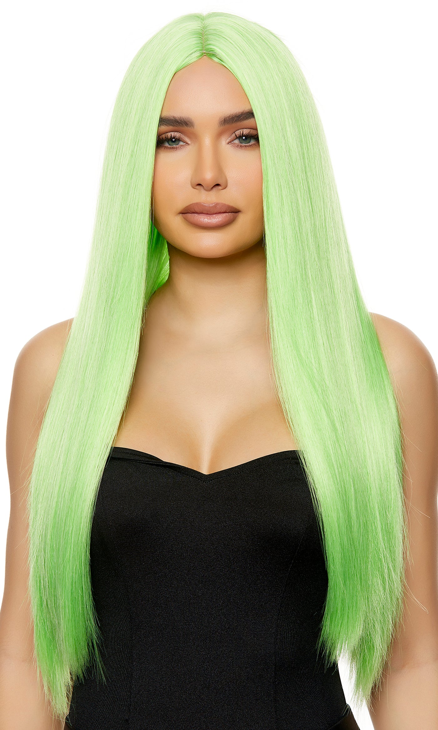 LIGHT GREEN WIG