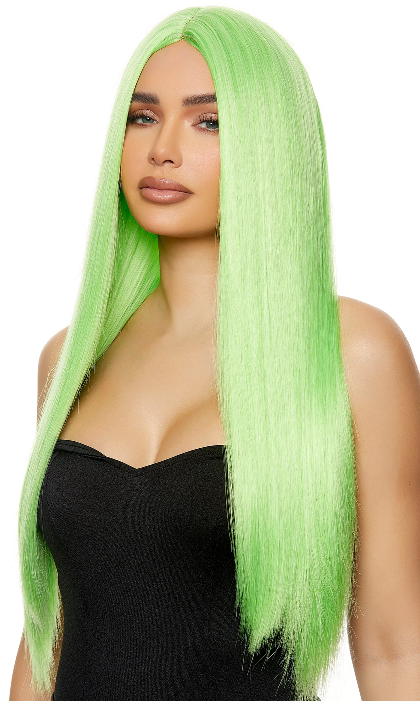 LIGHT GREEN WIG