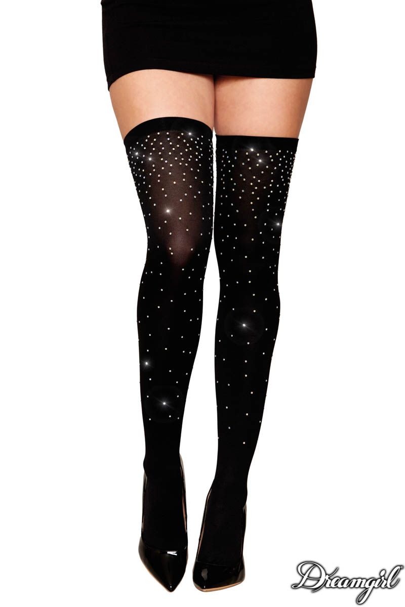 RHINESTONE STOCKINGS