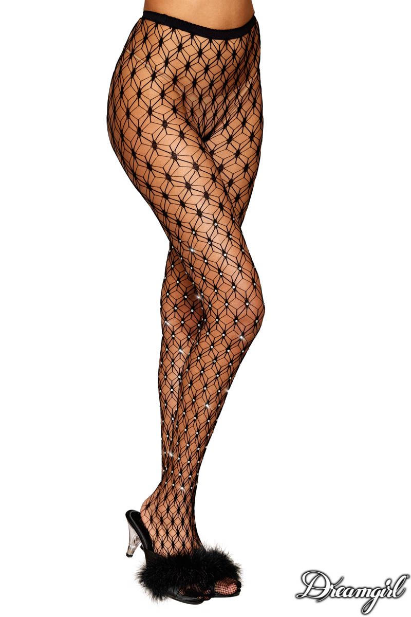 RHINESTONE PANTYHOSE