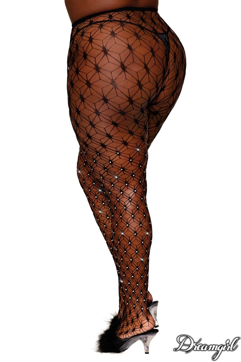 RHINESTONE PANTYHOSE