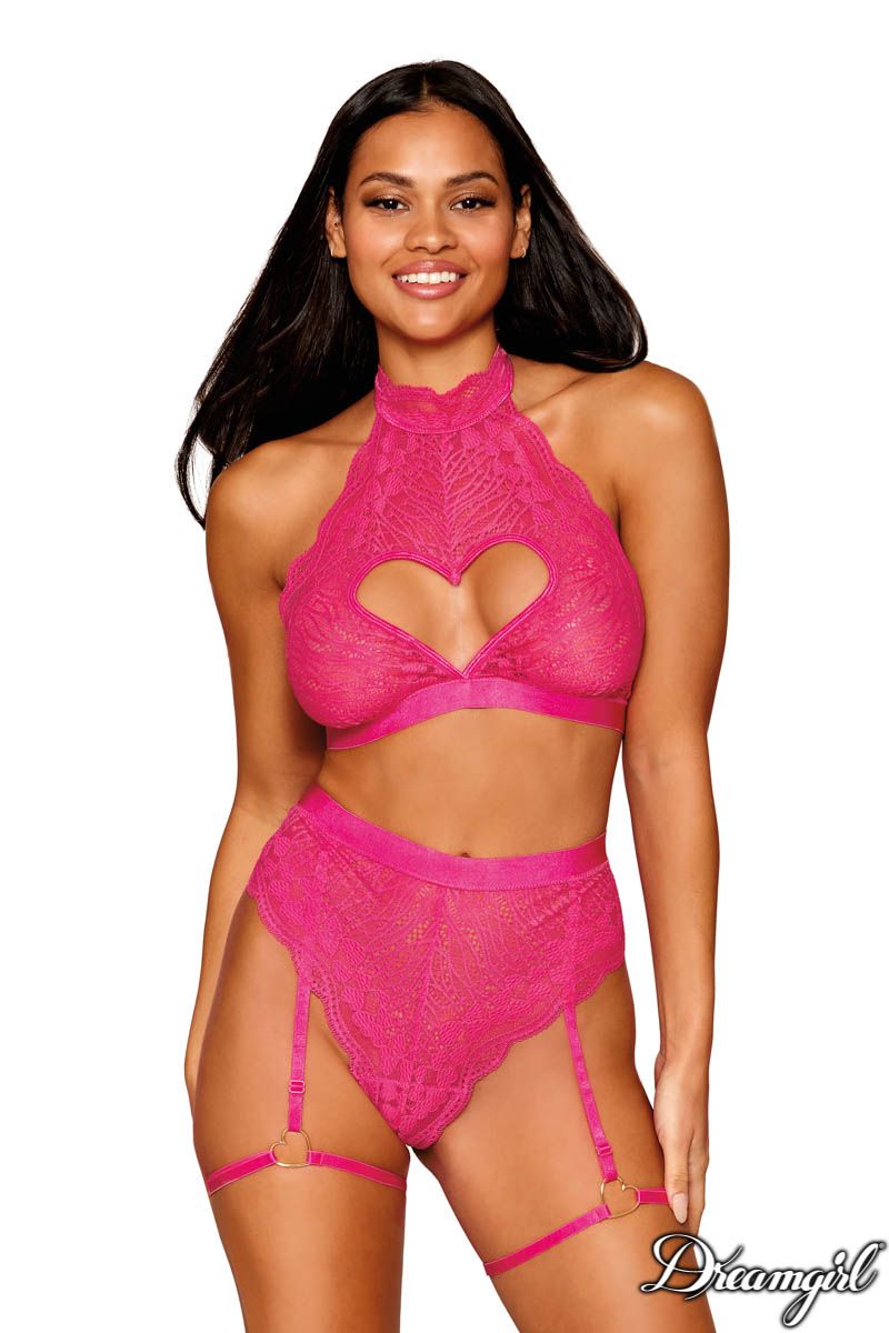 HEART LACE SET