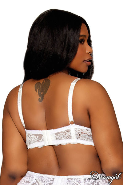 LACE SHELF BRA