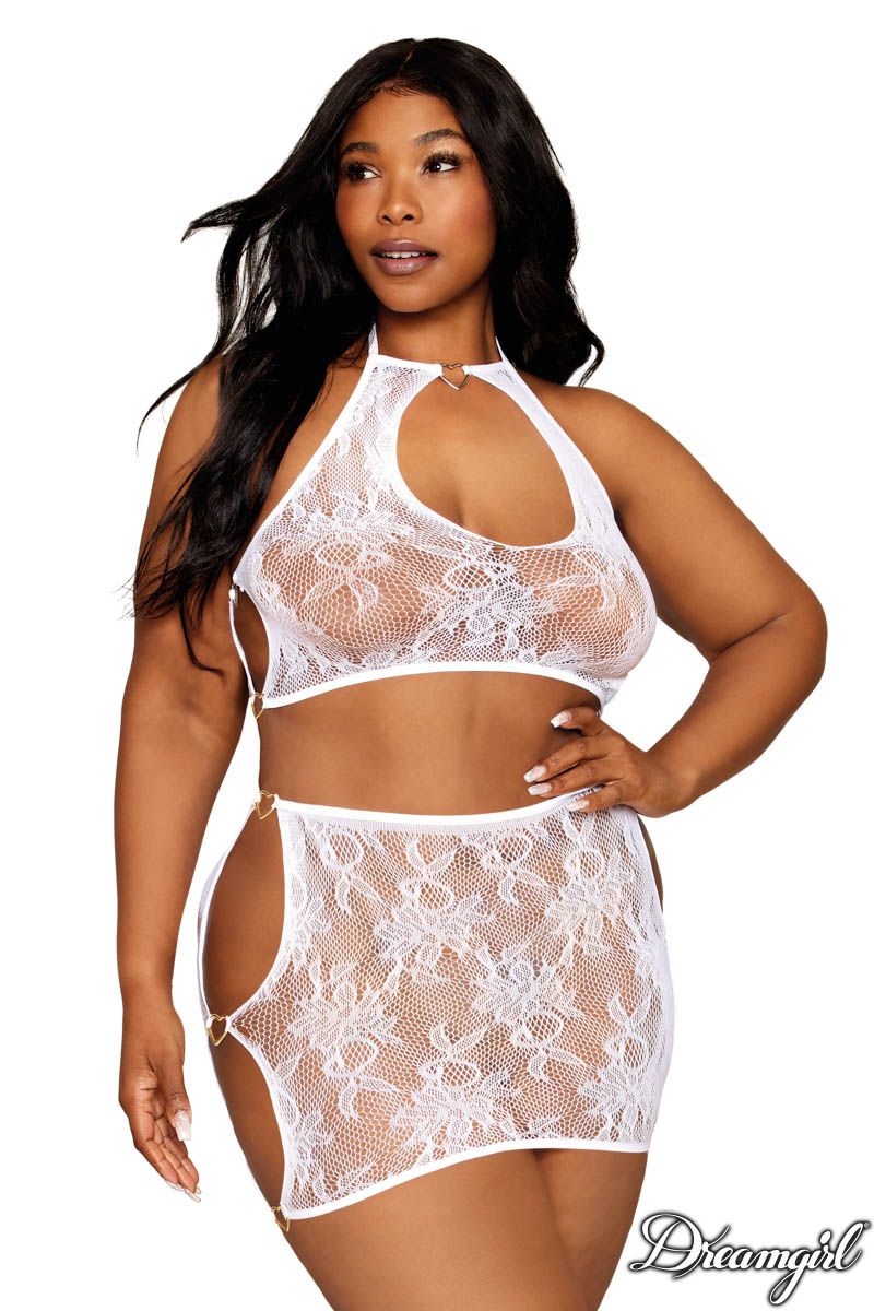 HEART LACE SET