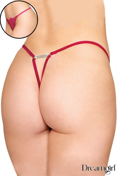 RHINESTONE G-STRING