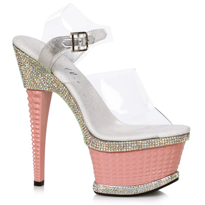 6" RHINESTONE SHOES