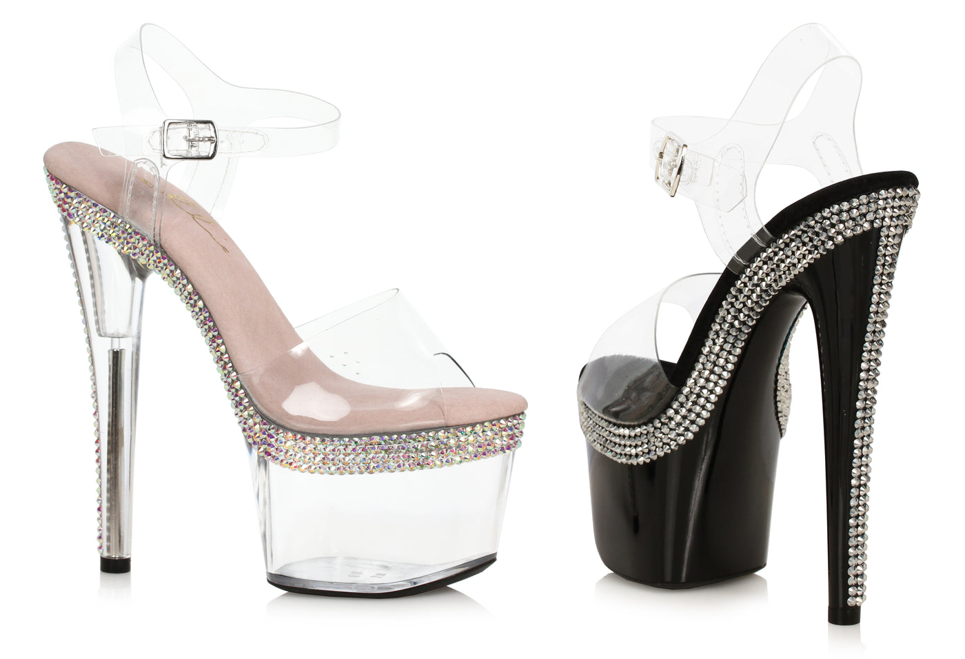 7" RHINESTONE SHOES