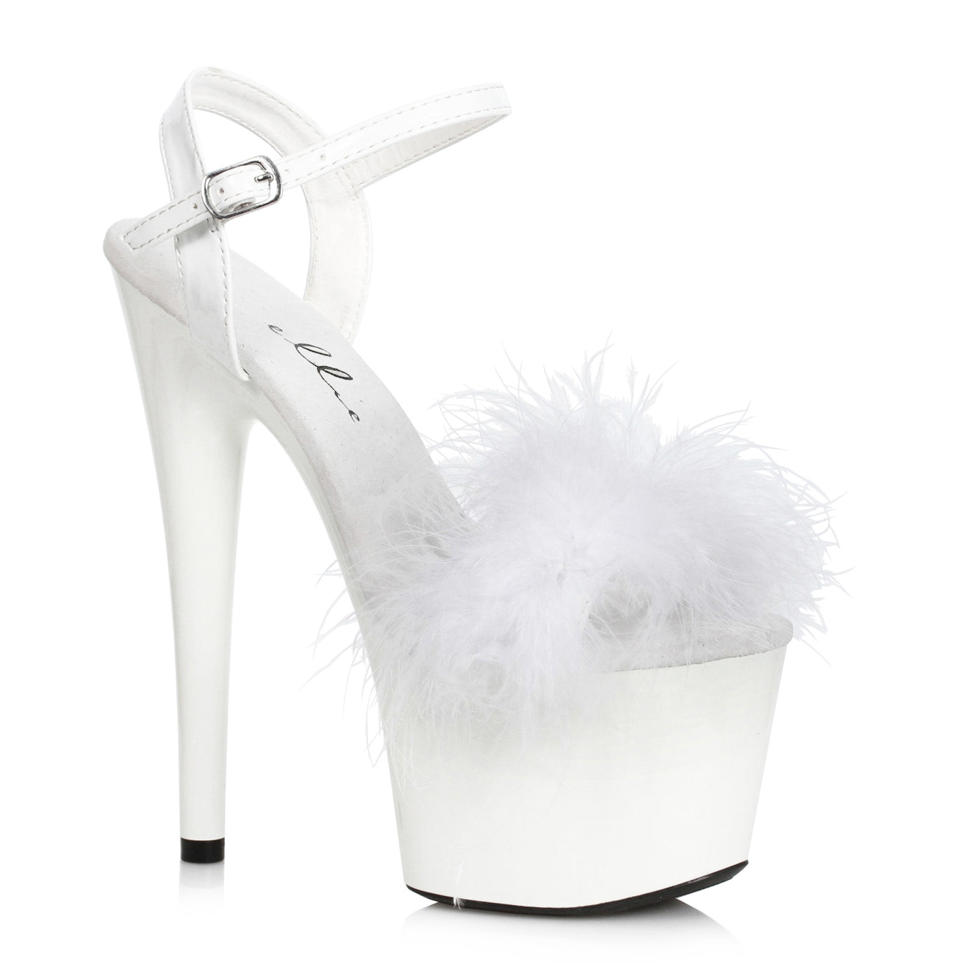 7" MARABOU SHOES