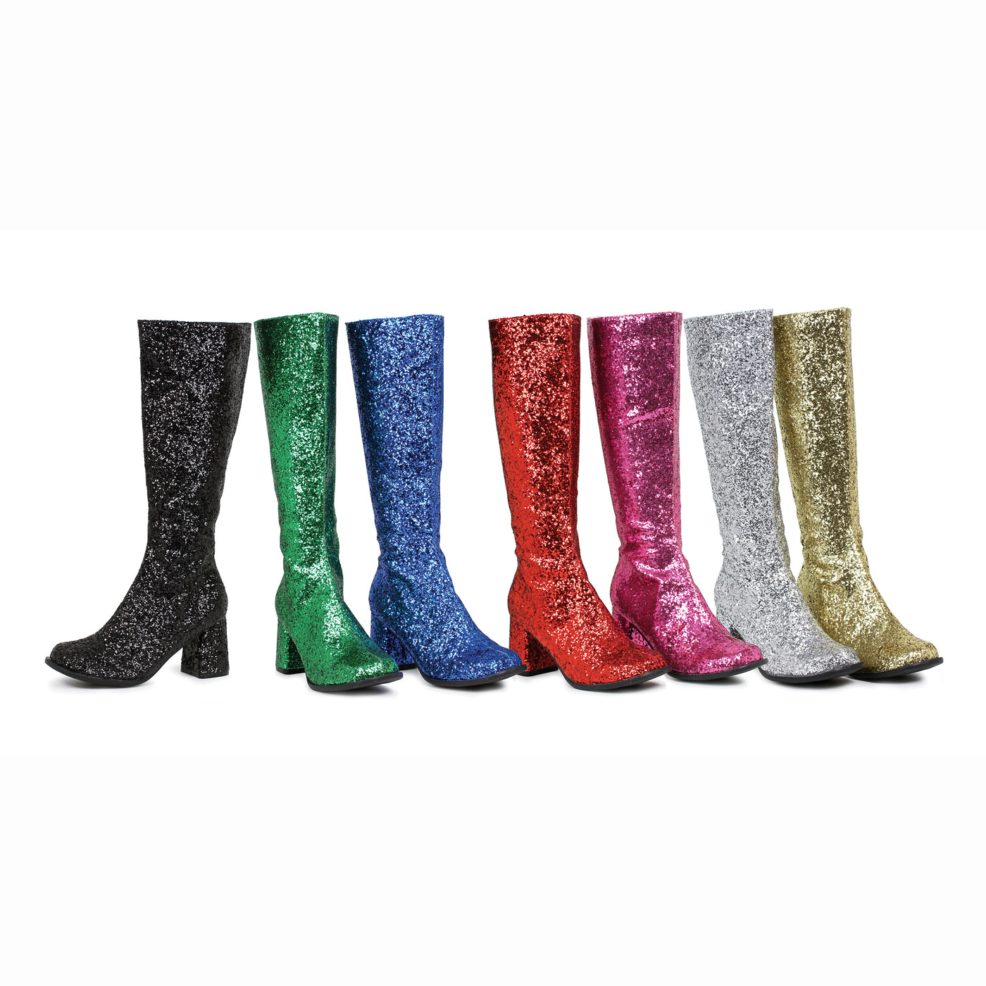 3" GLITTER BOOTS