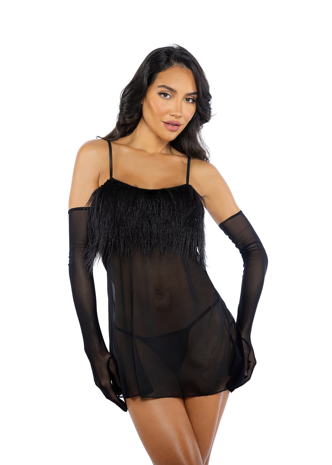 AMELIA FEATHER BABYDOLL