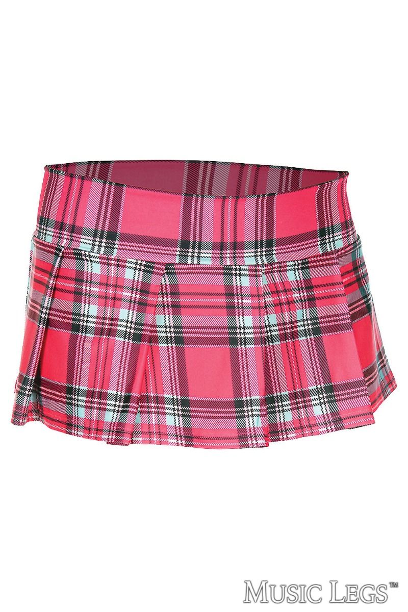 PLAID SKIRT