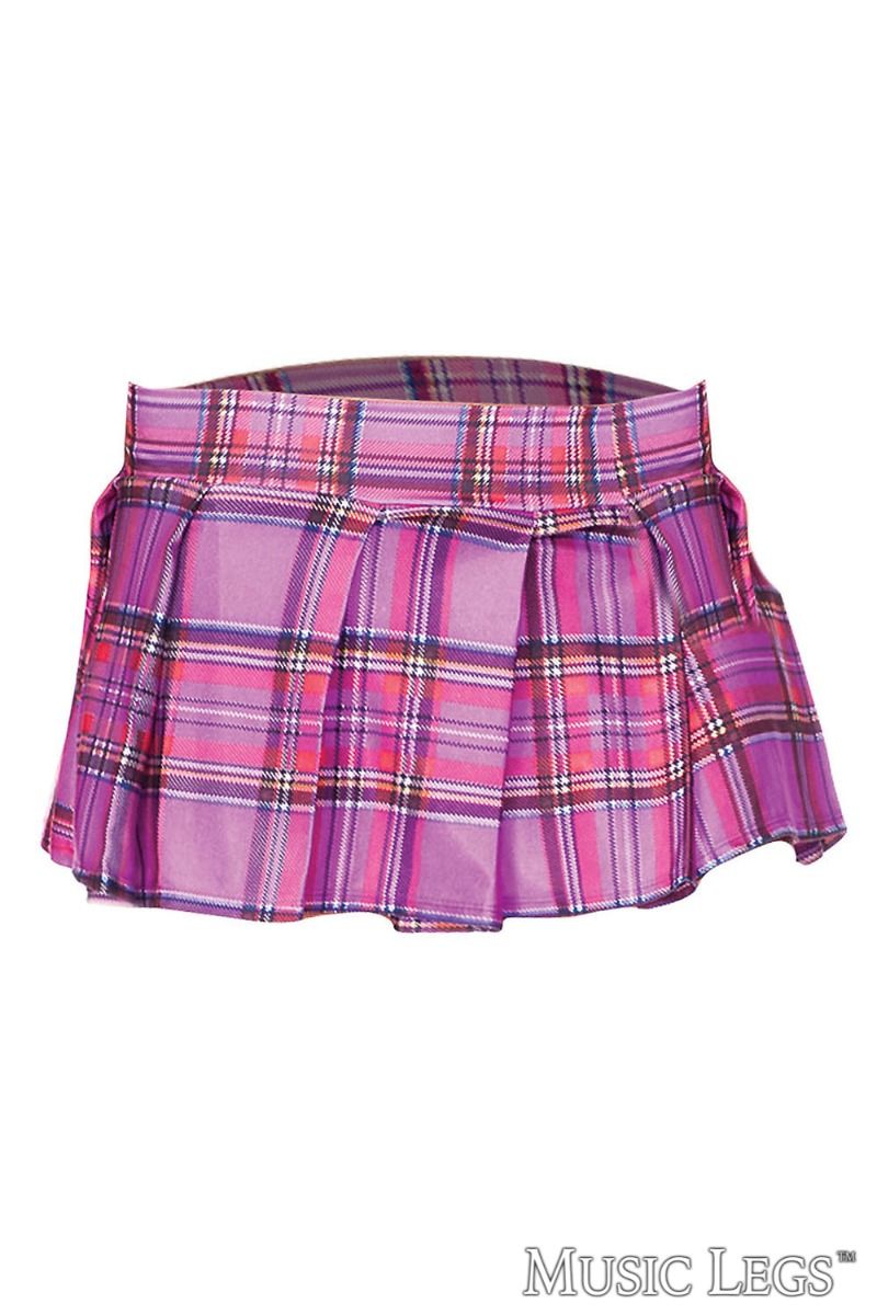 PLAID SKIRT