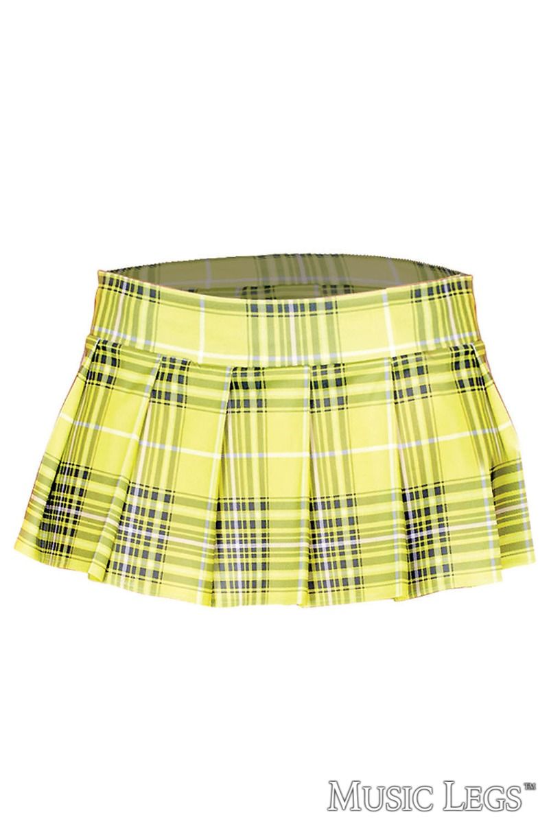 PLAID SKIRT