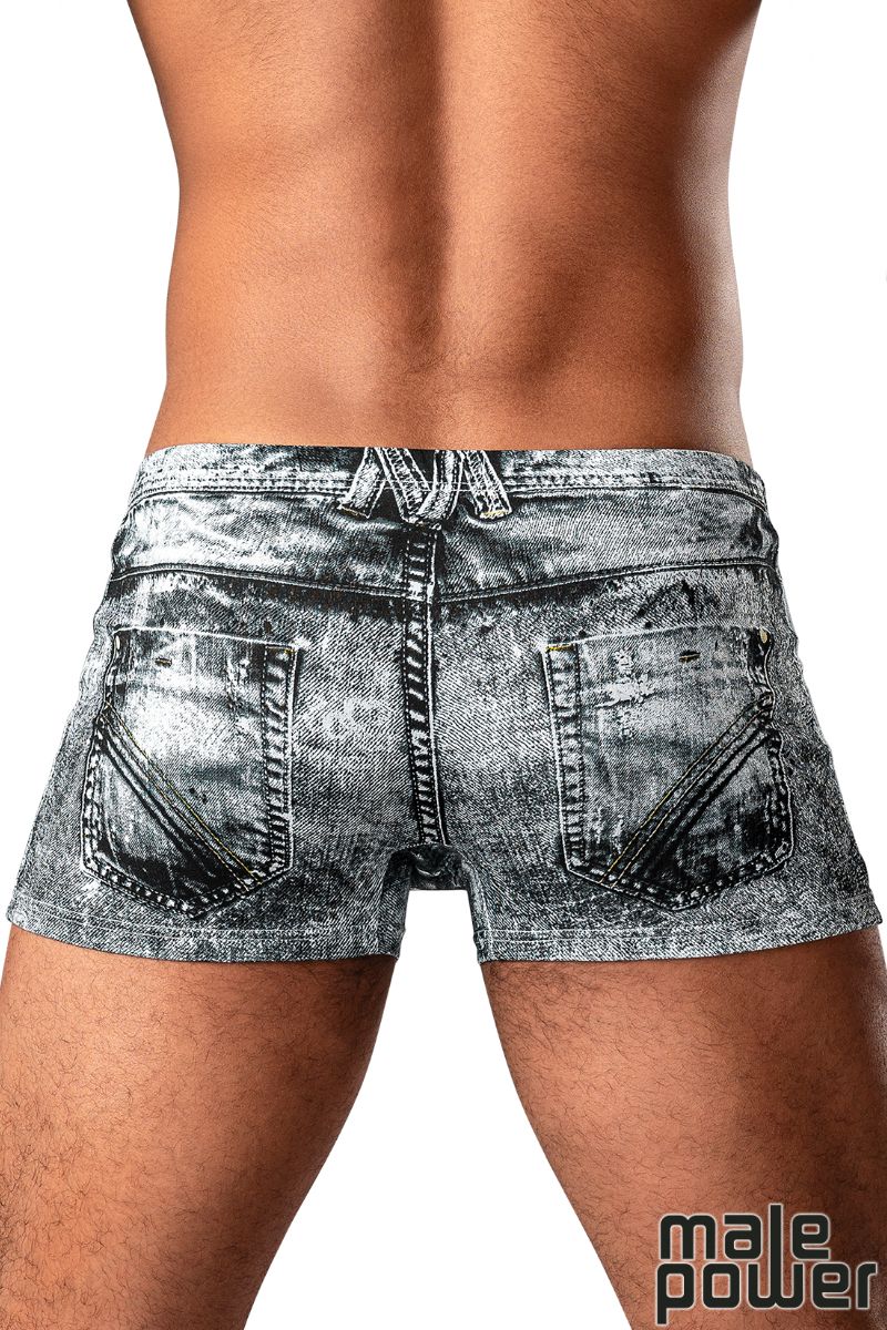 DENIM MINI SHORTS