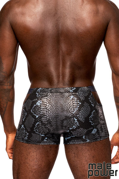 SNAKE PRINT SHORTS