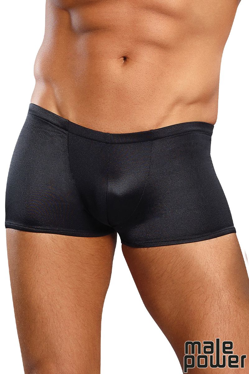 SATIN POUCH SHORTS