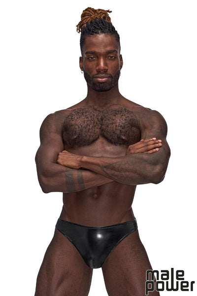 MEN'S WETLOOK JOCK