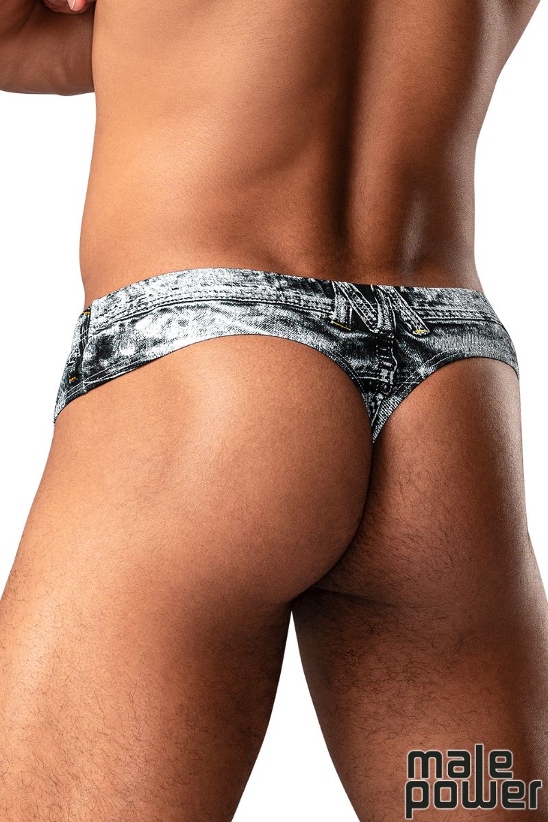 MEN'S DENIM THONG