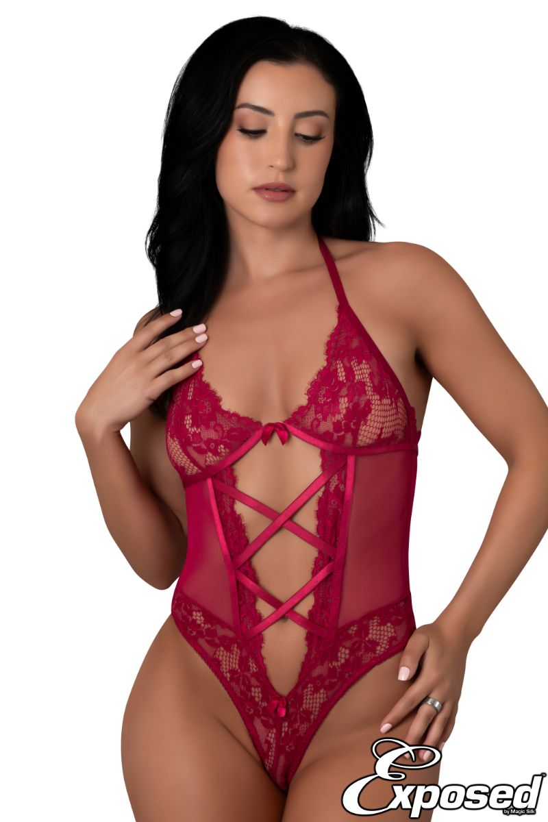 Sheer Mesh Teddy