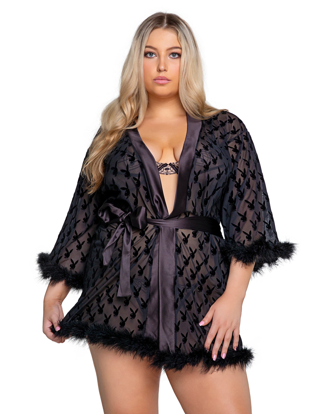 BUNNY NOIR ROBE