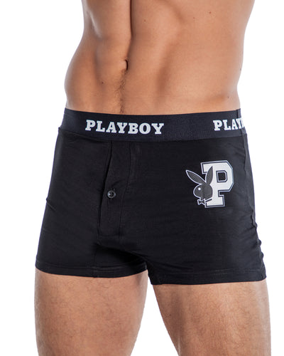 MEN'S PLAYBOY VARSITY BOXERS