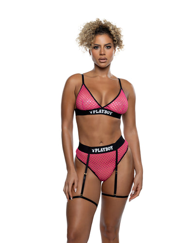 Bunny Teddy Garter Set