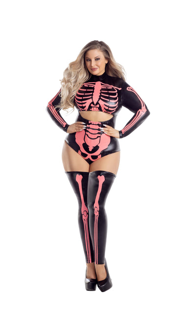 PINK GLOW SKELETON