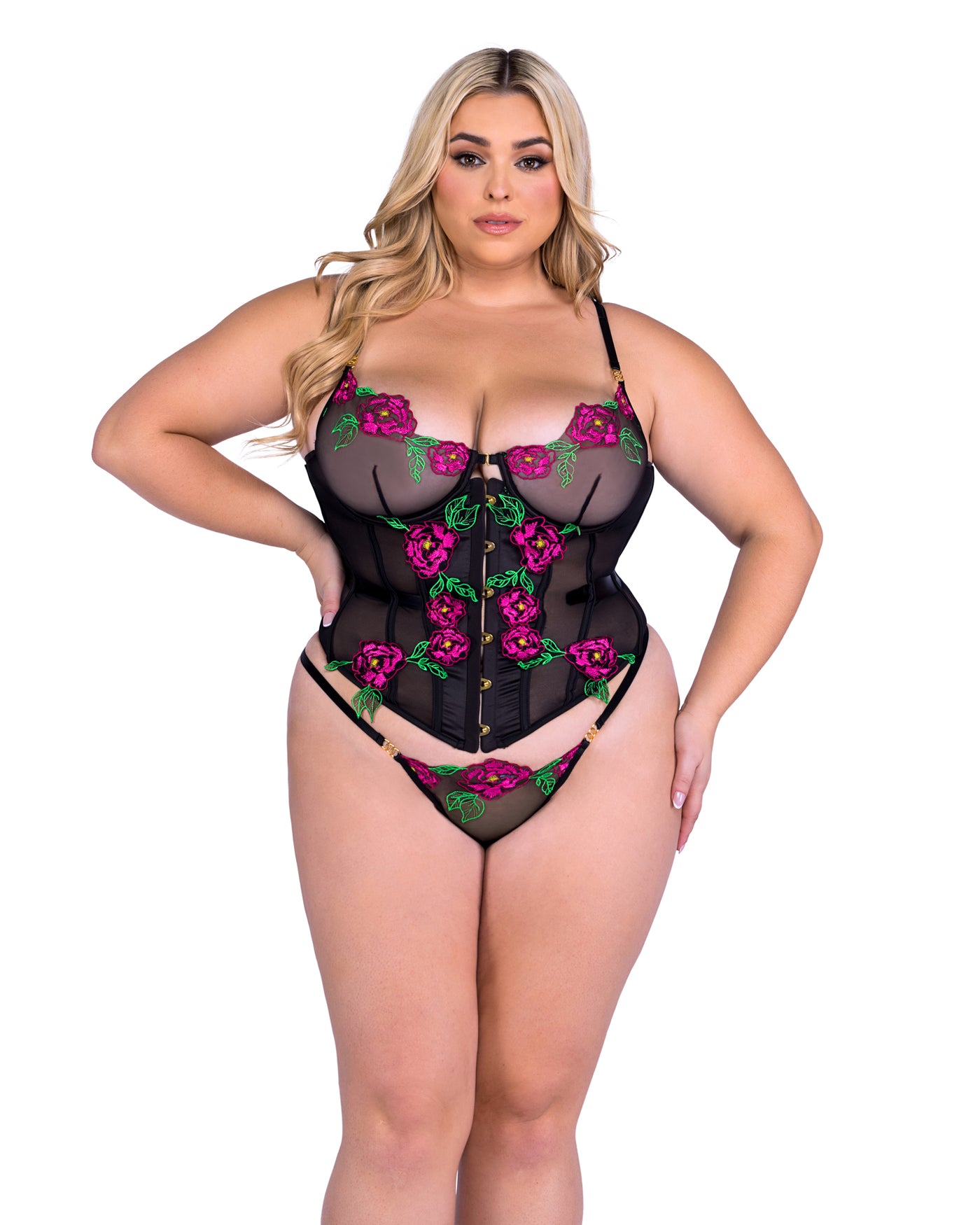 PEONY PARADISE CORSET