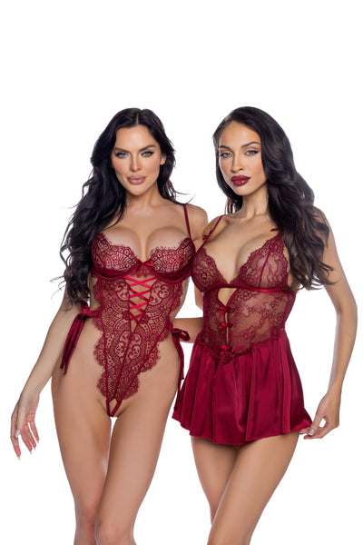 Paradise Dream Babydoll Set