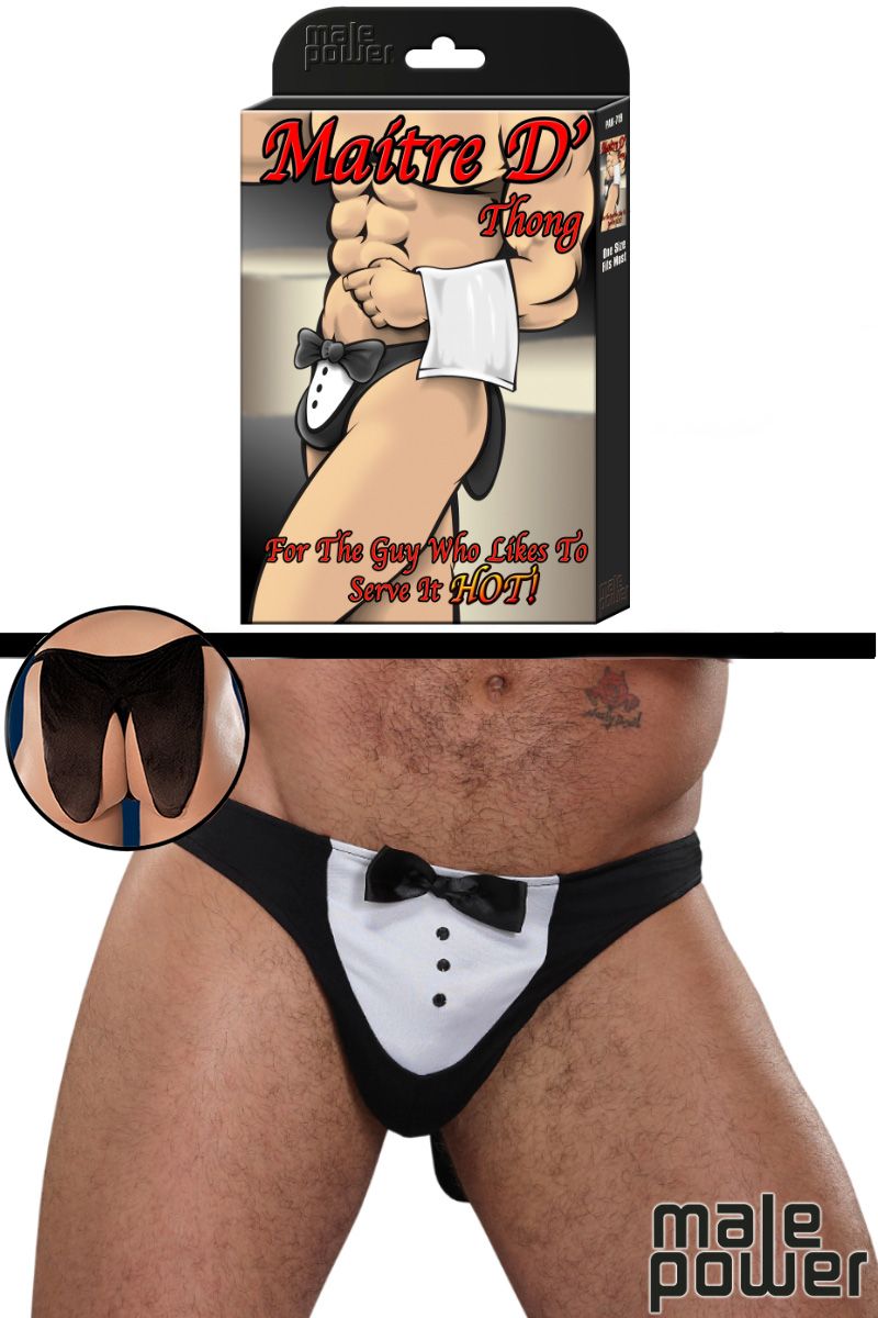 TUXEDO THONG