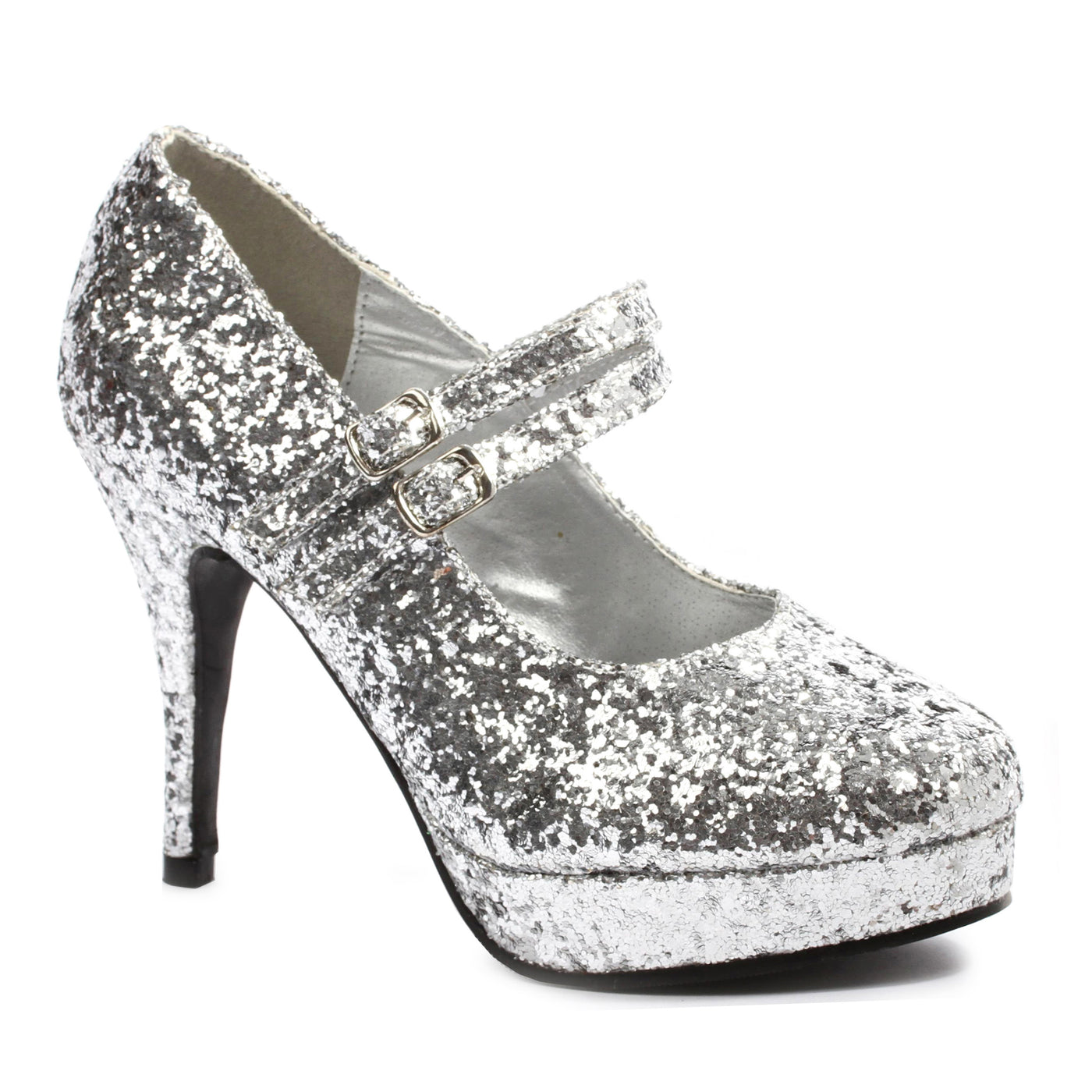 4" GLITTER MARY JANES