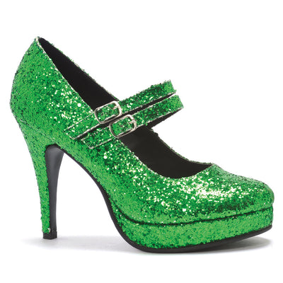 4" GLITTER MARY JANES