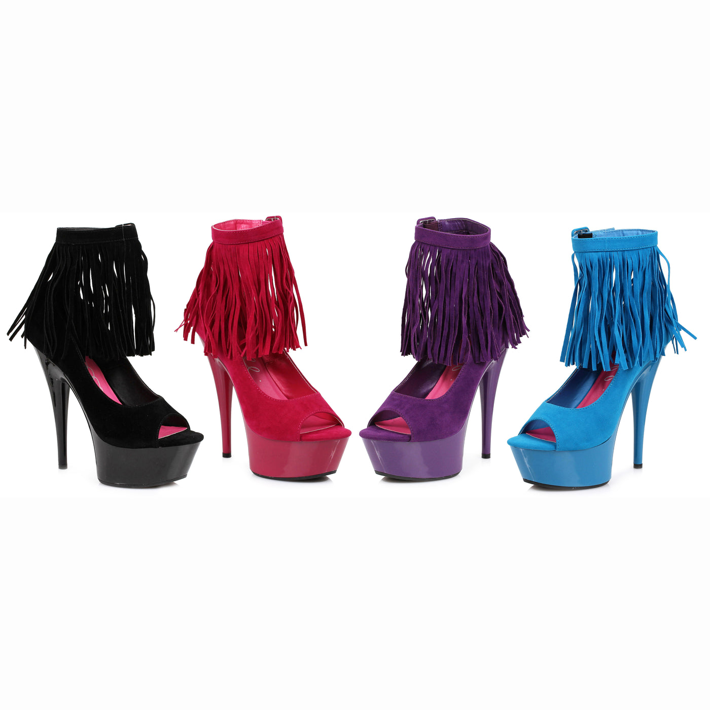 6" FRINGE PLATFORMS