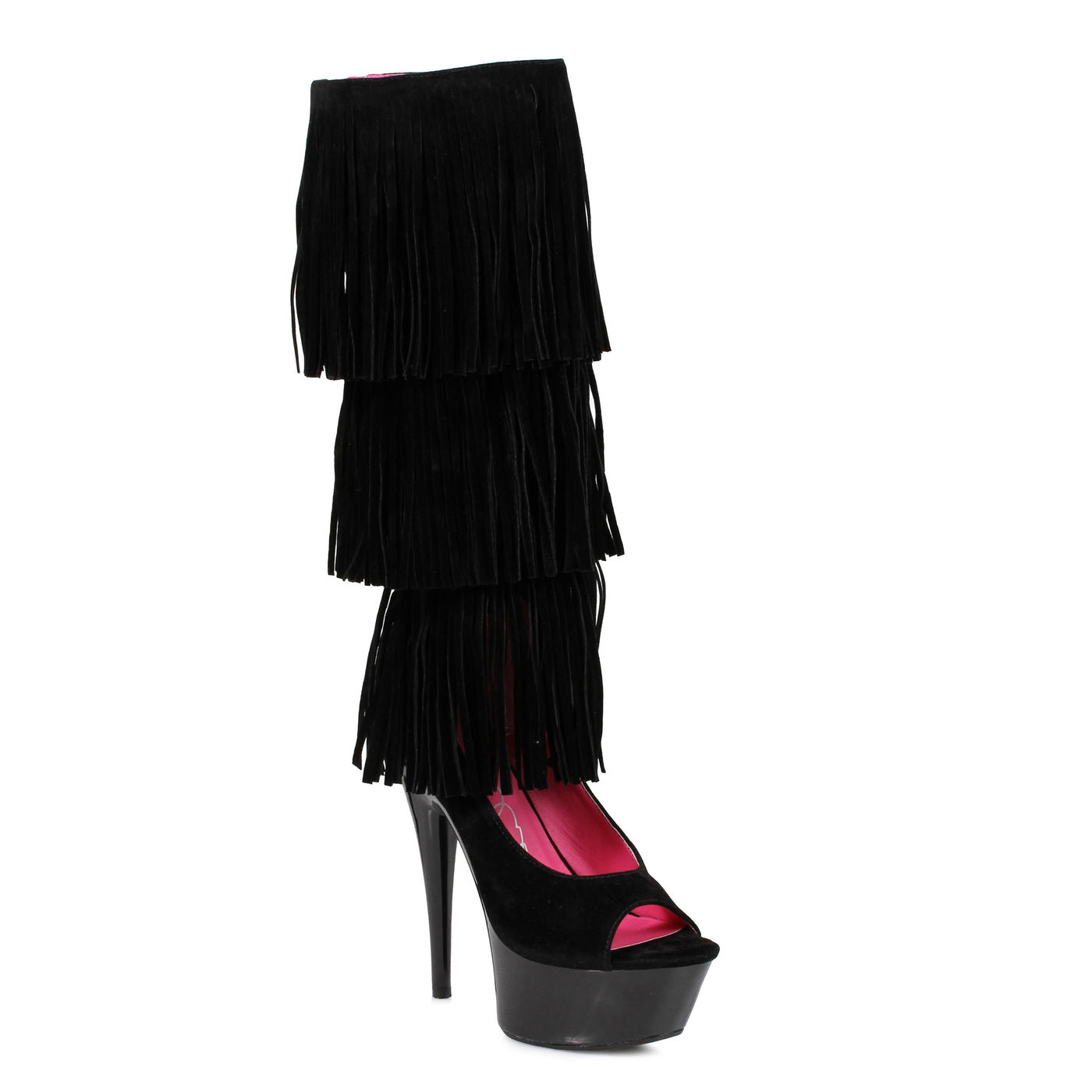 6" FRINGE BOOTS